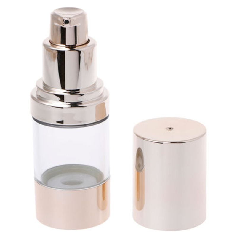 SHIYAO 15/30ML Pump Bottle Can Fill Cosmetic Container, Vacuum Pump Plastic, The Best Choice for Makeup Foundation and Essence(15ML) Walmart.com