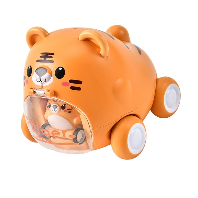 Juguetes de animales de dibujos animados de coche para niños juguetes de coche de catapulta innovadoes accionados po fricción Mini interactivo lindo para regalos ANGGREK Otros
