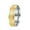 silver gold, variant on Men's Women's Jewelry Two-Tone 6MM Stainless Steel Frosted Minimalist Retro Exquisite Birthday Wedding Rings Black Size 6