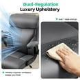thumbnail image 4 of Dhole Executive Ergonomic Office Chair - High Back Mesh Desk Chair with Lumbar Support, 4D Armrests, Tilt Function & Breathable Mesh for Home Office (Gray), 4 of 10