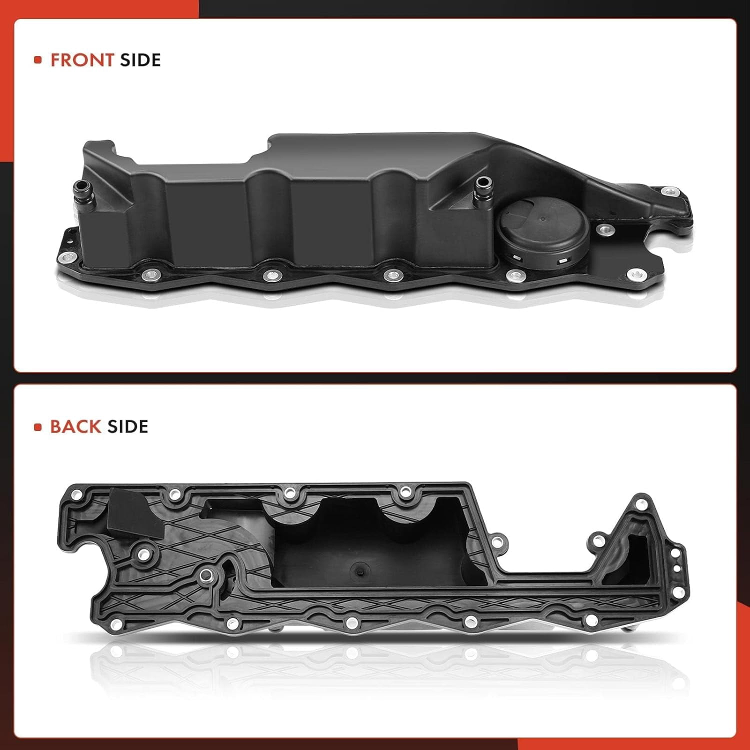 A-Premium Engine Valve Cover with Gasket Compatible with Volvo S80 XC70 XC90 2007-2014 XC60 2010-2014 V70 2008-2010 Land Rover LR2 2008-2012 3.2L