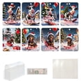 thumbnail image 1 of Christmas Tree Ornaments Set Card Wallet Pendant Holiday Decoration Gift with Festive Design and Hangable Loop, 1 of 8