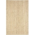thumbnail image 2 of Avgari Creation Square Beige Natural Jute Fiber Geometric Jute Area Rug for Living, Dining, Kitchen Indoor & Outdoor Rug Runner Carpet-48"inch, 2 of 3