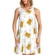 thumbnail image 1 of Fotbe Beer Vestido de Verano sin Mangas para Mujer – Vestido Midi Línea A, Estilo Camiseta Floral, Vestido Playero Casual y Fluido, 1 of 7