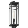 thumbnail image 4 of John Timberland John Timberlan San Lucas 21 3/4"H Sand Black Outdoor Pier Mount Light, 4 of 7