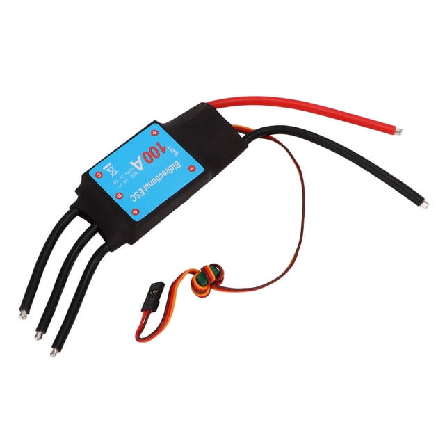 Un ECS sin escobillas, barco RC 100A ESC RC barco AESC RC barco ESC controlador de velocidad diseño a prueba de futuro