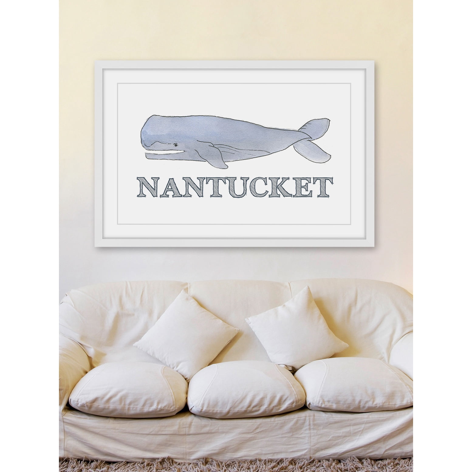 "Come to Nantucket" Framed Painting Print