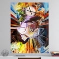 thumbnail image 2 of DesignArt Layers of Inner Paint Large Wall Clock, 2 of 2