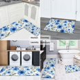 thumbnail image 5 of Pioneer Flower Floral Print Pattern Kitchen Rugs Sets Of 2,Anti Fatigue Kitchen Mat Rugs Non Slip Washable,Decorative Kitchen Floor Mats for Kitchen,Sink,Laundry,17"x30"+17"x47", 5 of 7