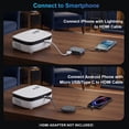 thumbnail image 3 of TOPVISION LCD Display Projector, Portable Big-Screen Solution with Integrated Speakers, Remote Control and Keystone Correction, 3 of 6