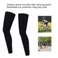 thumbnail image 2 of Cheers 1Pair Long Knee Sleeve Breathable Elastic Accessory Compression Flex Leg Sleeves for Exercise, 2 of 2