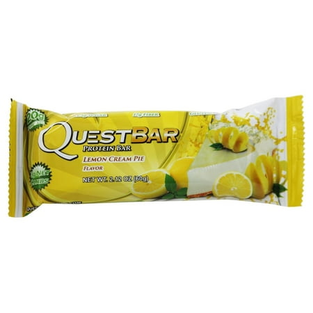 Quest Nutrition - Quest Bar Protein Bar Lemon Cream Pie - 12 Bars