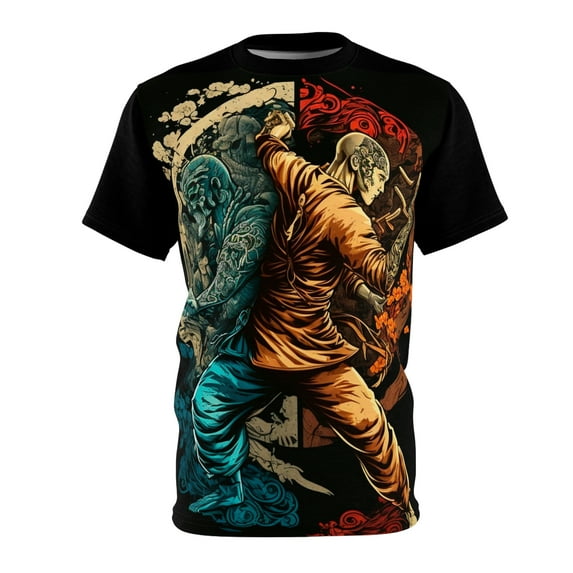 Chinese/Indonesian martial arts Unisex AOP Cut & Sew Tee S-5XL