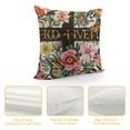 thumbnail image 4 of YINGXI Throw Pillowcase Decorative Pillows Home Sofa Bedroom Decor Spring Seasonal Farmhouse 18x18in, 4 of 5