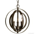 thumbnail image 3 of Urban Ambiance Luxury Coastal Pendant, Size: 11-3/4"H x 10-1/8"W, with Transitional Style Elements, Olde Bronze Finish and Matching Shade, UHP2321, 3 of 3