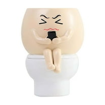 JoyMoreHome Planter Pots Funny Plant Pot for Indoor Plants, Cute Face Head Flower Pots Succulent Planters Gift Ideal for Home, Office, Christmas