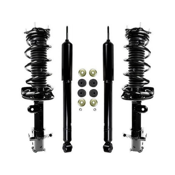 Front and Rear Suspension Strut and Shock Absorber Assembly Kit - Compatible with 2007 - 2012 Acura RDX 2008 2009 2010 2011
