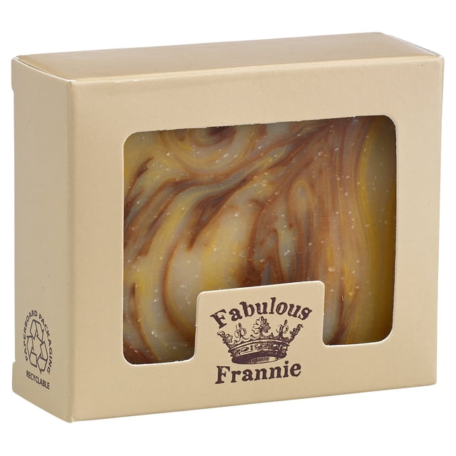 Fabuloso jabón de hierbas naturales Frannie Patchouli, 4 oz, elaborado con aceites esenciales puros