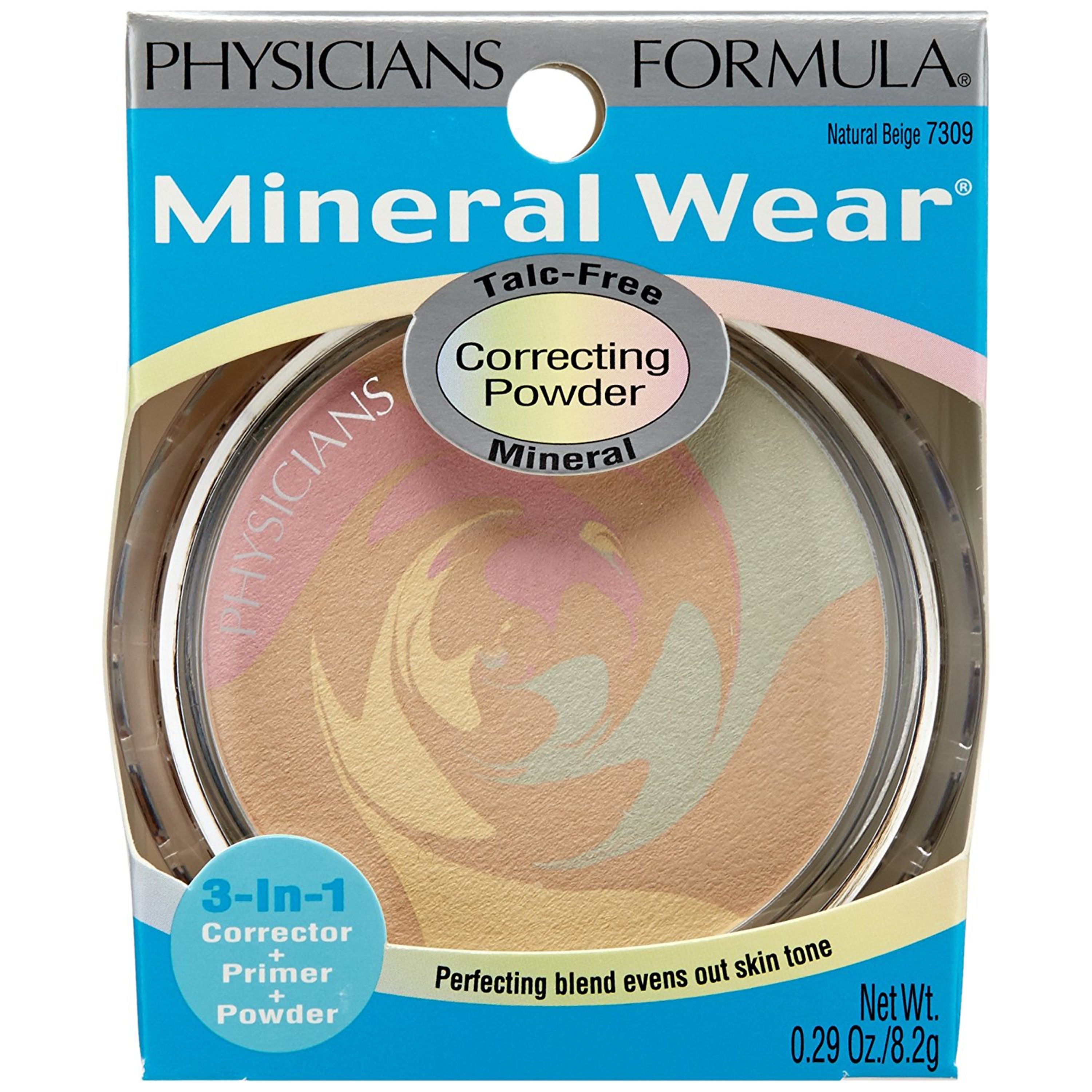 Physicians Formula Mineral Wear® Talc-Free Mineral Correcting Powder, Natural Beige - image 4 of 6