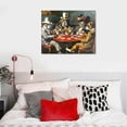 thumbnail image 5 of Nawypu Pokers Dogs (or Dogs Playing Cards) Artwork Print on Canvas,Canvas Wall Art Decor For House Wall, 5 of 6
