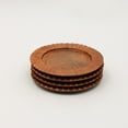 thumbnail image 4 of Handcrafted 13" Wood Brown Charger Plate| Wooden Dinning Placemat|Artisan Wood Tableware, 4 of 6