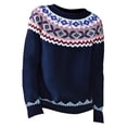 thumbnail image 4 of Bovemsi Womens Sweaters Autumn Winter Casual Pullover Tops Long Sleeve Crewneck Sweater Fall Sweaters, 4 of 4