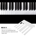 thumbnail image 3 of 52pcs Practical Piano Keytops Piano Replacing Keys Piano Supplies (White), 3 of 8