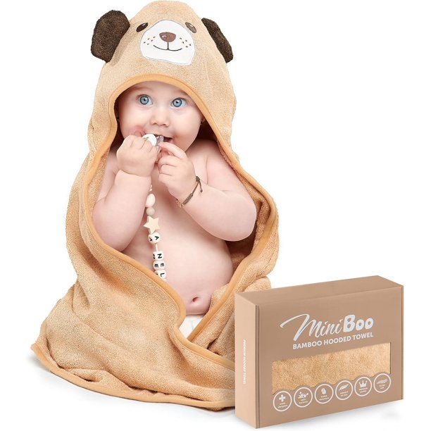 Toallas con Capucha para Bebés Recién Nacidos y Niños Pequeños - Toallas de Baño Súper Suaves para Bebé con Capucha, Viscosa Altamente Absorbente Hecha de Bambú, Toalla con Capucha para Niños