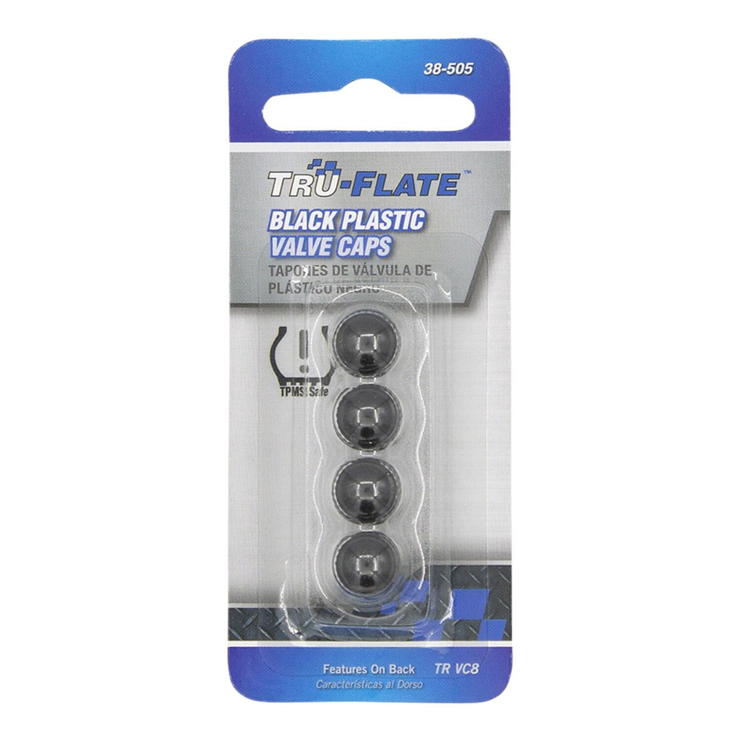 Camel 38-505 Plastic Dome Tire Valve Caps 4-count