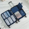 thumbnail image 1 of Mistaha Ensemble de Rangement de Voyage en Sergé 290T, Valise à Sept Pièces, classification des Vêtements, Tri et Rangement, Rangement 7 Pcs, 1 of 7