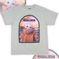 thumbnail image 4 of Star Wars Boy's The Mandalorian Baby Yoda Robe Design Graphic T-shirt, 4 of 6