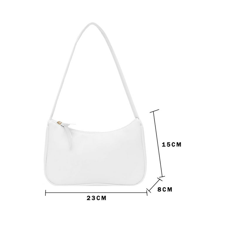 Vintage PU Leather Women Underarm Bag Fashion Design Ladies Flap Shoulder  Messenger Bag Simple Design Female Portable Handbags