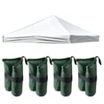 thumbnail image 1 of InstaHibit Toit de Chapiteau 9.6x9.6 Ft avec 4 Sacs de Sable Extérieur Jardin Plage, 1 of 11