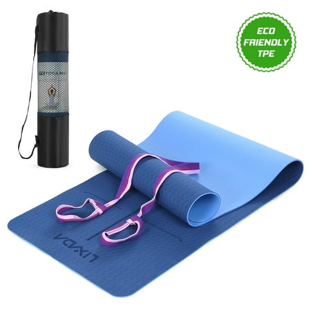 Lixada Non Slip Yoga Mat Certified Tpe Eco Friendly Lightweight