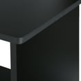 thumbnail image 5 of Large L-Shaped Computer Desk with Mute Sliding Keyboard Tray and 2-Bookshelf Corner Table for Home Office Workstation, 5 of 9