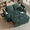 Green, variant on 65.5" Grey Loveseat Sleeper Sofa Bed with Pull-Out Couch, Adjustable Backrest, Hidden Storage, USB & Type-C Ports, Corduroy