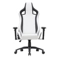thumbnail image 2 of Gra Faux Leather Adjustable Gaming Chair, Black, 2 of 7