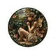 thumbnail image 4 of Adorno colgante de hada, de , decoración de , placa decorativa plana 2D, decoración de pared, navideña para el hogar, porche y jardín. Estilo D, 4 of 8