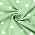 thumbnail image 6 of Sexlip Womens Long Sleeve Polka Dot Midi Dress V Neck Design Soft Fabric Relaxed Silhouette for Office Wear Green XXL, 6 of 7