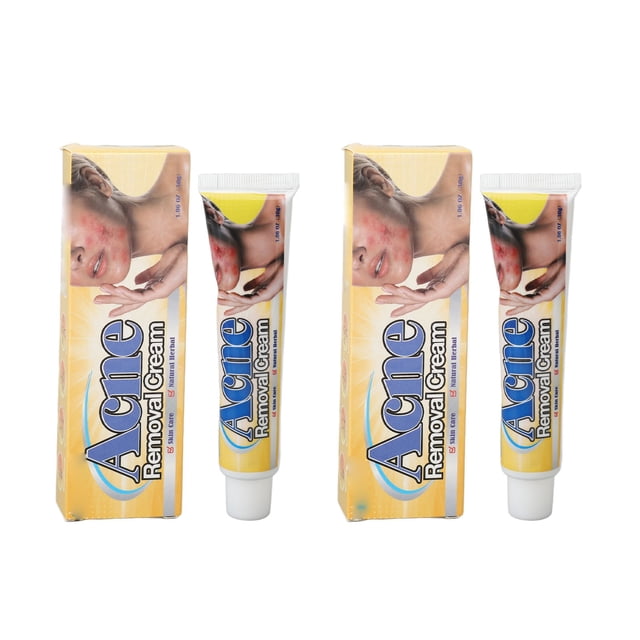 Crema para espinillas faciales, curación rápida, Reduce el enrojecimiento, crema hidratante para tratamiento de imperfecciones, 30g, 2 uds.