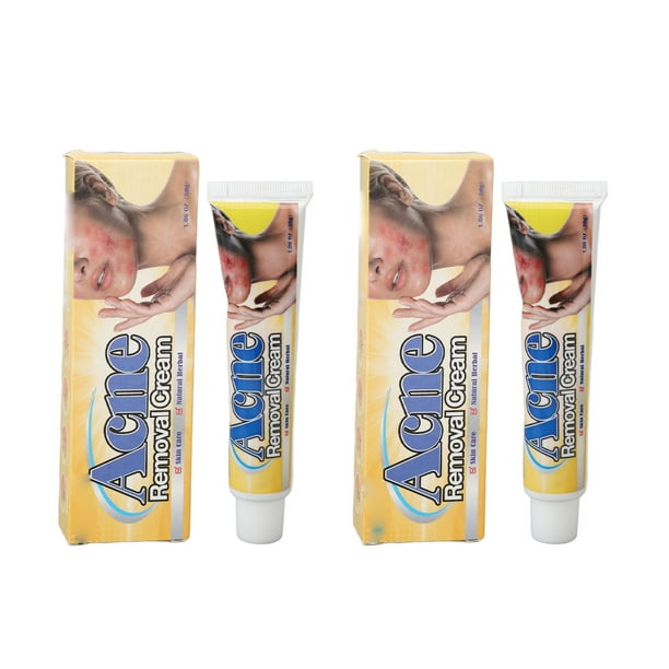 2 piezas de crema para el rostro contra los granos, curación rápida, reducción del enrojecimiento, crema hidratante para el tratamiento de las imperfecciones y los brotes de acné, 30 g