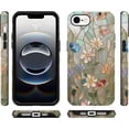 thumbnail image 5 of for iPhone 16e Stained Glass Phone Case 6.1", Aesthetic Colorful Flower Floral Case Cute Pattern Print Design Cover Anti-Scratch Glossy 2-Layer Hard Prevention Funda for Woman Girls Men, 5 of 5