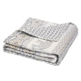 thumbnail image 3 of Levtex Home - Nacala - Quilted Throw - 50x60in. - Elephant Walk in Grey Taupe White - Reversible Pattern - Cotton Fabric, 3 of 3