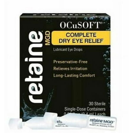 OCuSOFT Retaine MGD Emulsion, 30 Single-Dose Containers Exp 01/2024+ #7304