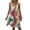 Brown-dresses for women, variant on Hilenly Womens Plus Size Tank Dress Sleeveless Square Neck Pleated Flowy Mini Dress Summer Beach Tie Dye Sundress