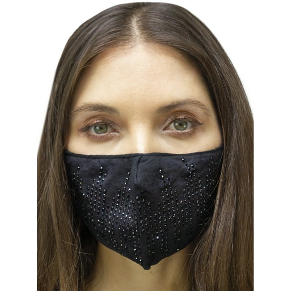 2PC STONE/SOLID FACE MASK