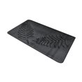 thumbnail image 1 of Alfombrilla antideslizante para suelo de baño, alfombrilla suave para puerta delantera de secado rápido, alfombrilla de baño para bañera, dormitorio, gris, 1 of 9