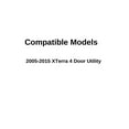 thumbnail image 4 of Driver Left Side Rear Quarter Glass Quarter Window Compatible with Nissan Xterra 2005-2015 Models, 4 of 5