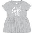 thumbnail image 3 of Inktastic Tractor Girl Girls Baby Dress, 3 of 5