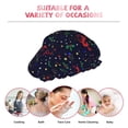thumbnail image 6 of Kdxio Christmas Deer Print Shower Cap for Women,Elastic and Reusable,Double Waterproof Layers Bathing Hat, 6 of 6